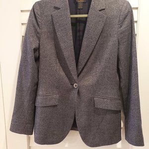 Brooks Brothers classic wool blazer navy size 6